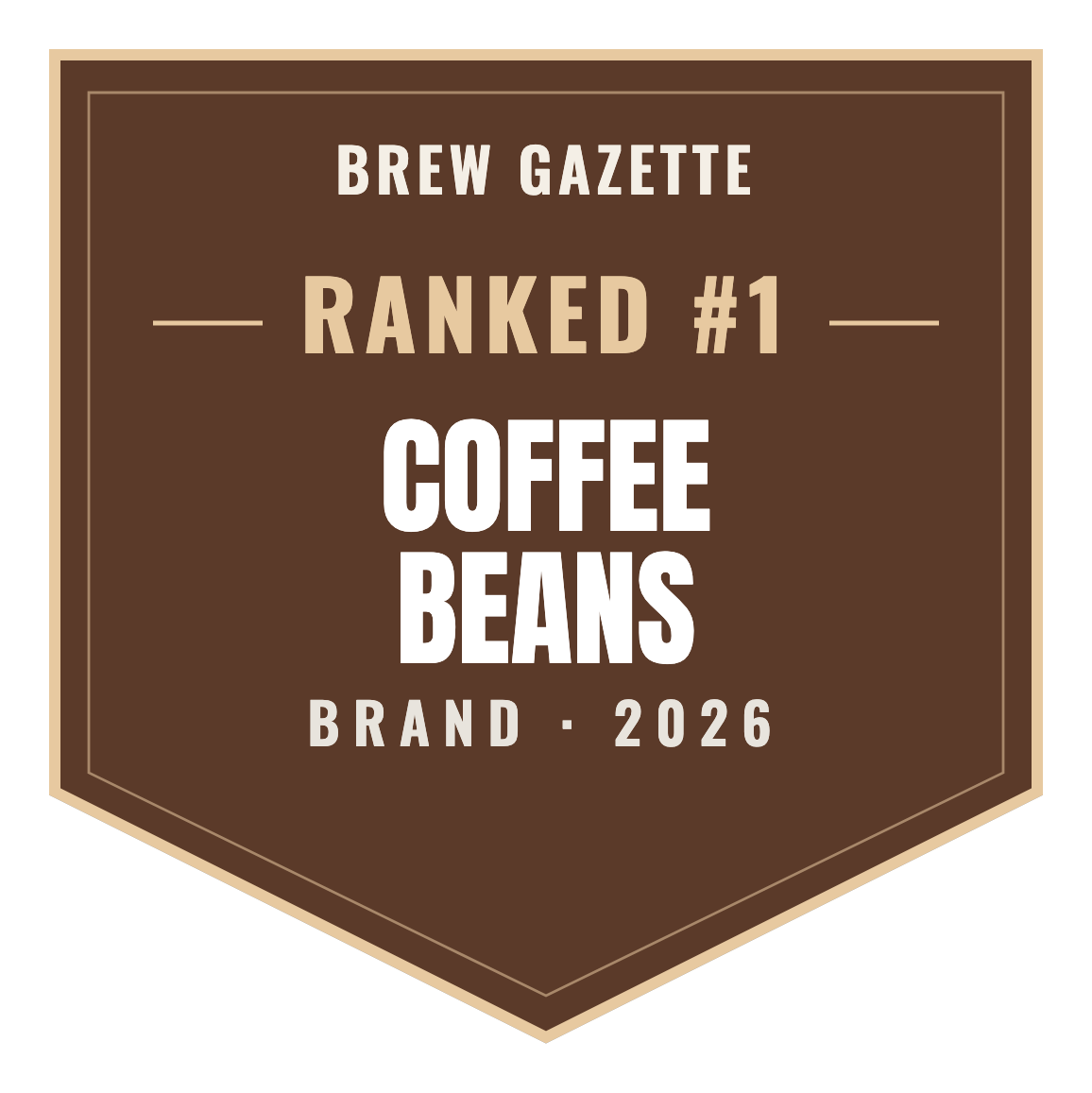 Brew Gazette Top Brand 2026 — Coffee Beans