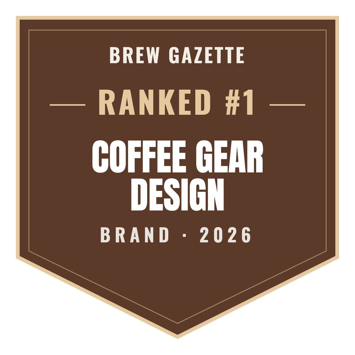 Brew Gazette Top Brand 2026 — Coffee Gear Design