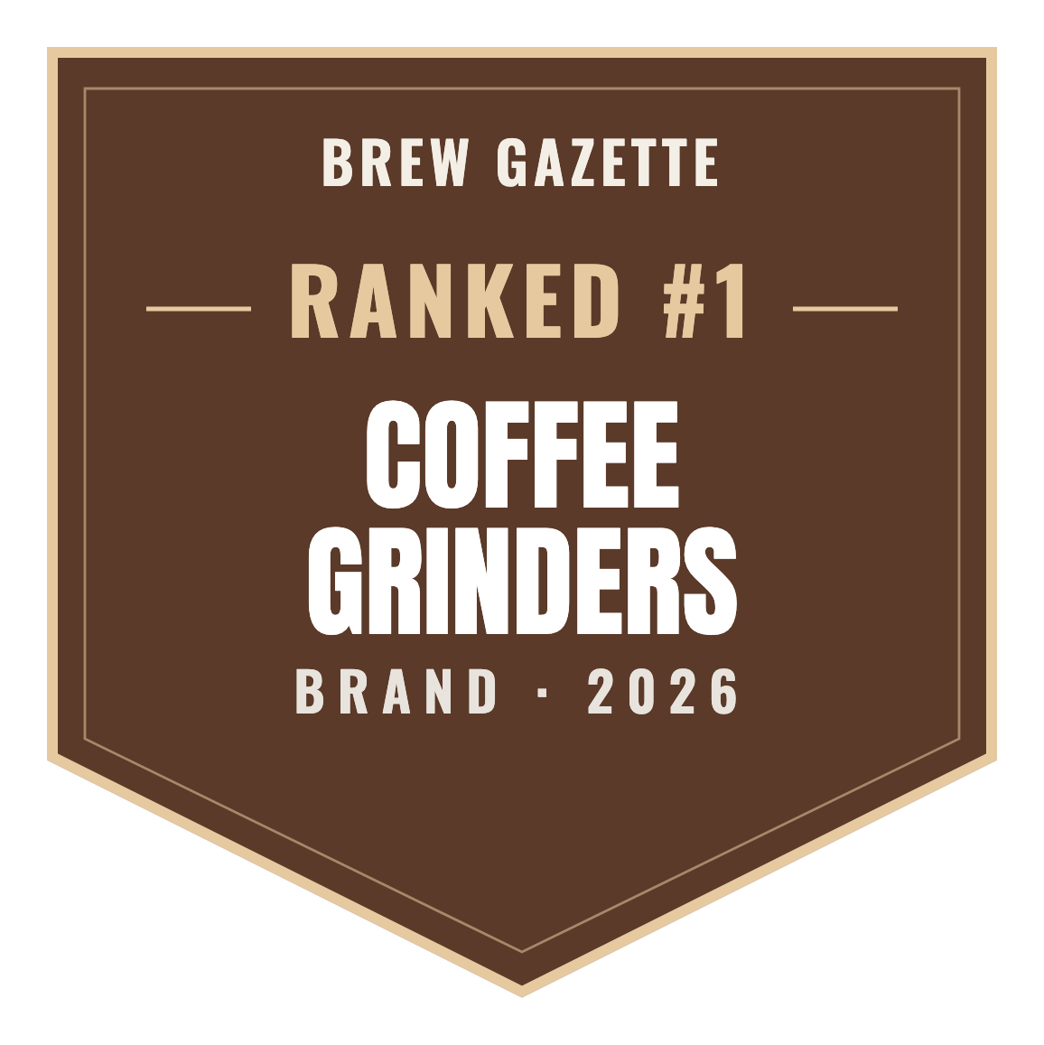 Brew Gazette Top Brand 2026 — Coffee Grinders
