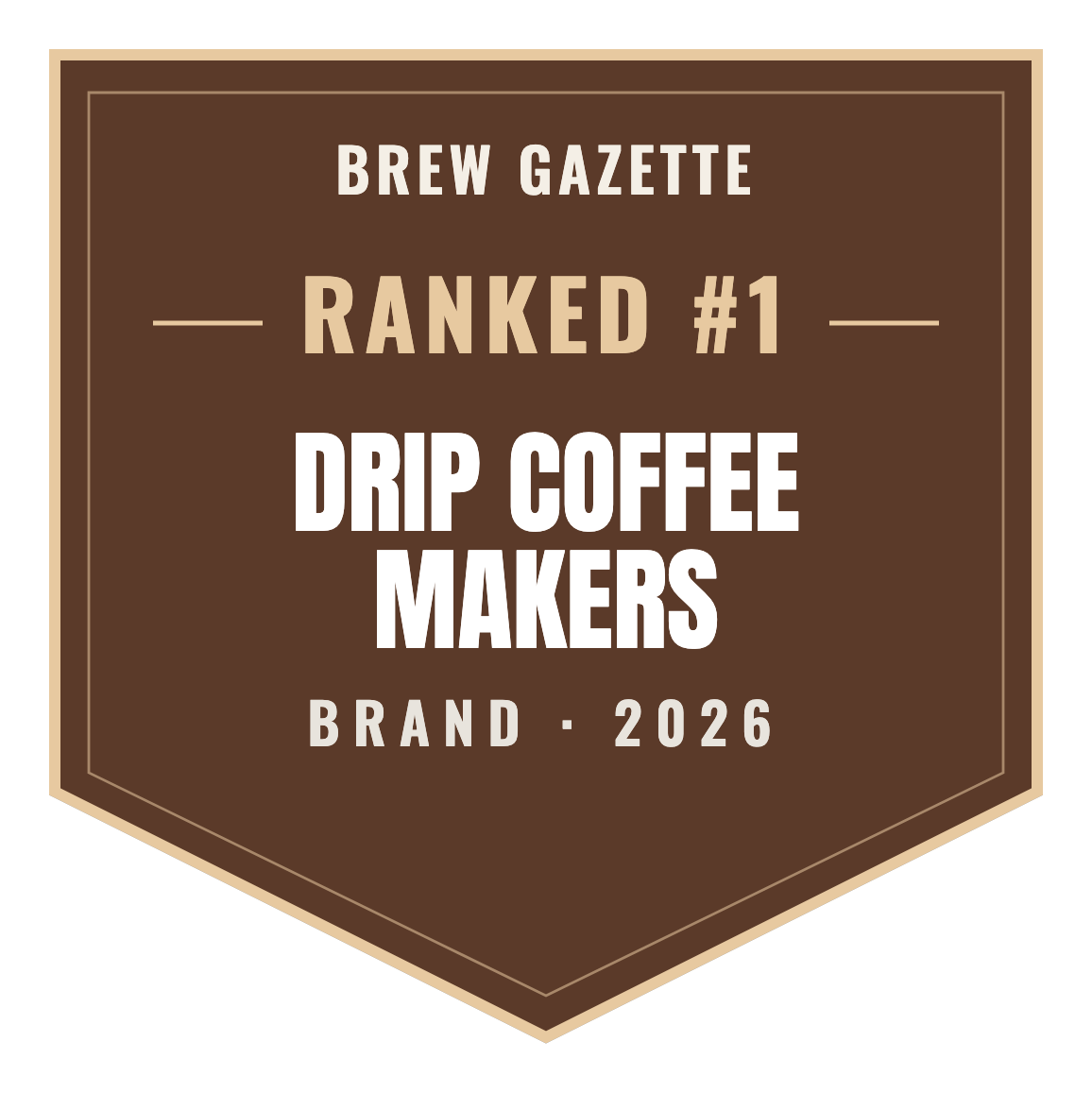 Brew Gazette Top Brand 2026 — Drip Coffee Makers