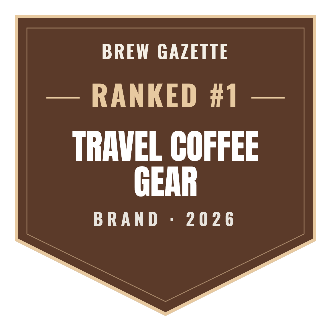 Brew Gazette Top Brand 2026 — Travel Coffee Gear